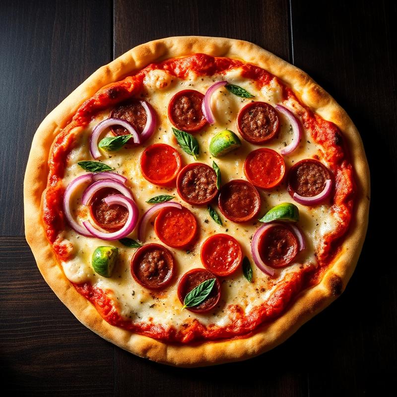 Pizza sabor Calabresa Acebolada